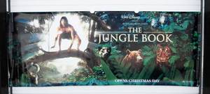 lot 34 image: Vintage 1994 The Jungle Book Original Advance Movie Theater Banner