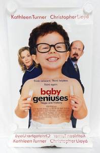 lot 81 image: Set of 3 Vintage 1999 Baby Geniuses Double Sided Original Movie Theater Posters