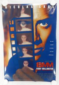 lot 85 image: Vintage 1999 8MM Double Sided Original Movie Theater Poster