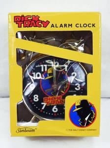 lot 75 image: New Vintage 1990 Sunbeam Dick Tracy Movie Promotional Alarm Clock