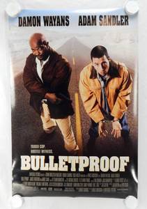 lot 89 image: Vintage 1996 Bulletproof Double Sided Original Movie Theater Poster