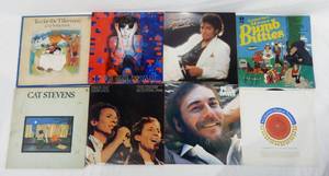 lot 112 image: Lot of 8 Vintage 1970s and 1980s Pop and Contemporary Record Albums