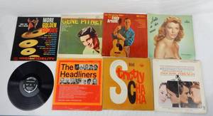 lot 117 image: Lot of 8 Vintage 1950s and 1960s Record Albums