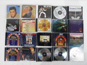 lot 118 image: Lot of 20 Assorted CDs Including Elvis Presley and The Righteous Brothers