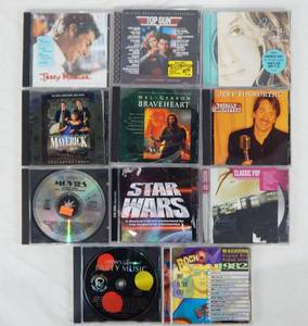 lot 119 image: Lot of 11 Movie Soundtrack, Pop and Comedy CDs