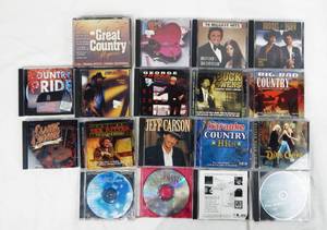 lot 120 image: Lot of 18 Assorted Country Music CDs