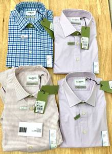 Lot of 4 Goodfellow Mens Dress Shirts Size Large