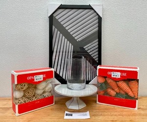 Lot of 5 Various Home Goods, Decor & Easter Vase Fillers