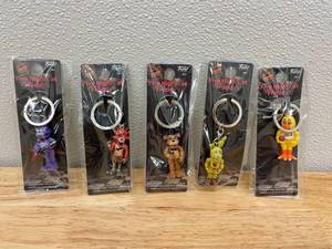 Five Nights at Freddys Collectable Keychain Lot