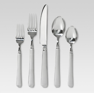 Sydney Sand 44 Piece Silverware Set with Caddy