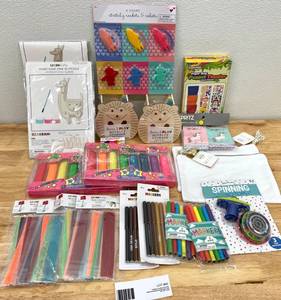 Huge Lot of Kids Crafts Art Supplies and Activities