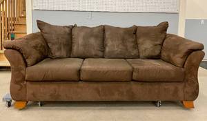 Ashley Furniture Brown Microfiber Couch