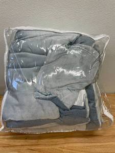 Twin Down Alternative Reversible Comforter Set Blue