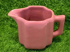 North Dakota Rosemeade Pottery Pink Creamer