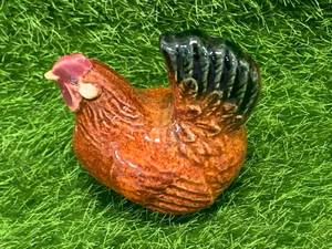 North Dakota Rosemeade Pottery Small Rooster