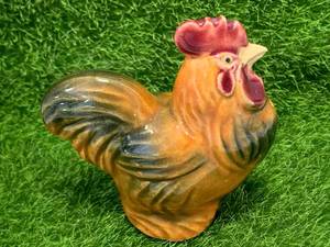 North Dakota Rosemeade Pottery Large Rooster
