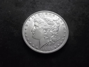 1884 Morgan Silver Dollar
