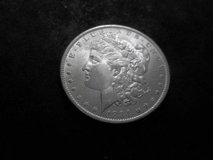 1884 O Morgan Silver Dollar