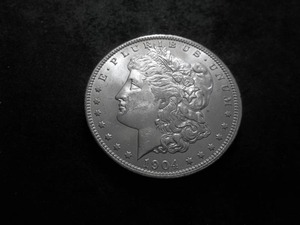 1904 O Morgan Silver Dollar