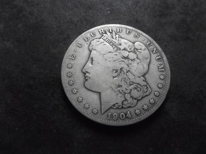 1904 S Morgan Silver Dollar