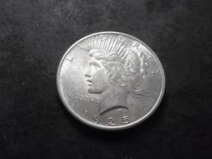 1925 Peace Silver Dollar