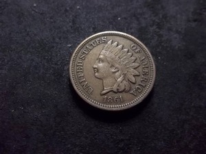 1861 Indian Head Cent