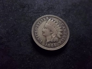 1864 Indian Head Cent