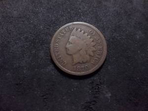 1870 Indian Head Cent