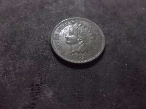 1874 Indian Head Cent