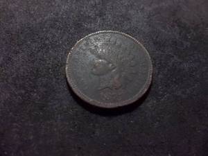 1875 Indian Head Cent