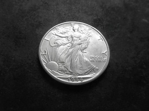 1944 D Walker Half Dollar