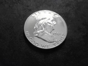 1961 Franklin Half Dollar Proof