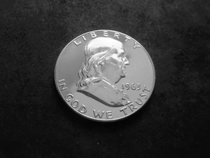 1963 Franklin Half Dollar Proof