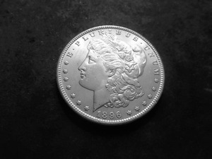 1896 Morgan Silver Dollar