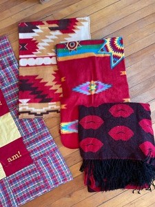 Green Eggs and Ham Quilt and 3 Throws