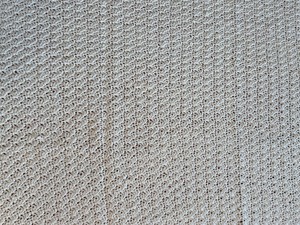 Off White Knit Blanket