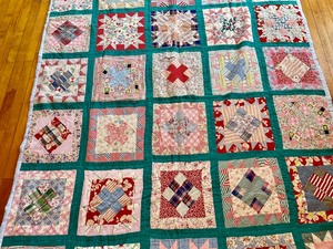 Hand Stitched Vintage Quilt