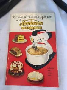 2 Vintage Sunbeam Mixers