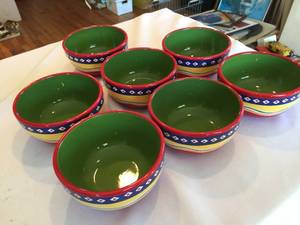 7 Colorful Bowls