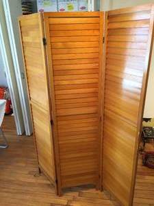 Trifold Wooden Divider Piece