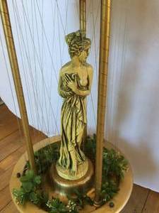 Vintage Electric Oil Lamp