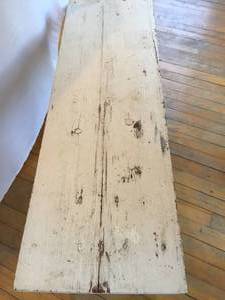 Hand Made Wooden  Bench