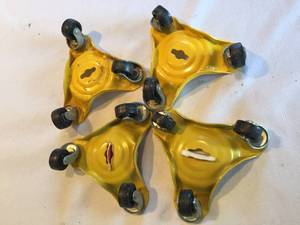 4 Tri Dolly Movers 200 Pound Rating