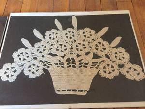Two Embroidered Framed Art Pieces
