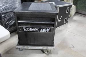 lot 1201 image: Le Maitre Special Effects Inc. Low Smoke Converter Fog Machine 27Lx26Wx30H L.S.X.