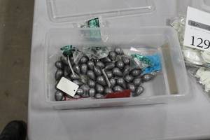 lot 1300 image: Lot of (36) Water Gremlin Dipsey Swivel Sinkers
