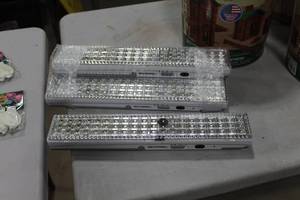 lot 1297 image: Lot of (4) Bell & Howell Light Bar Rechargeable LED Lamp 1436FEGLS