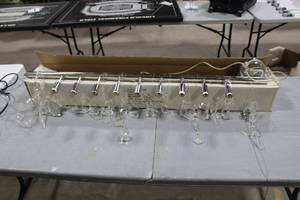 lot 1357 image: Linear Light Bar 9-lamp