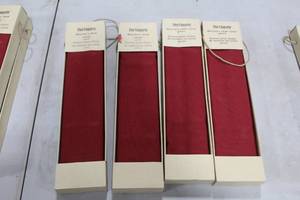 lot 1480 image: Lot of (4) Pier 1 Imports Directors Chair Cover (in package)