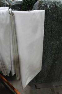 lot 1343 image: Lot of (2) Un-Cut Fabric White 60x24 60Lx24W